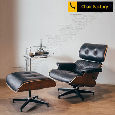 EAMES LOUNGE AND OTTOMAN RECLINER CHAIR REPLICA